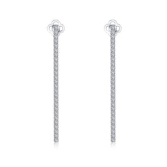 Linear Drop Earrings