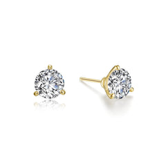 1.5 Ctw Solitaire Stud Earrings