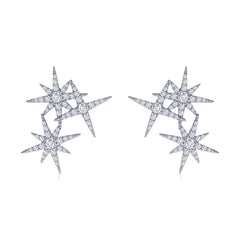 Star Cluster Stud Earrings