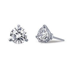 3 Ctw Solitaire Stud Earrings