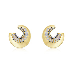 Sunburst Stud Earrings