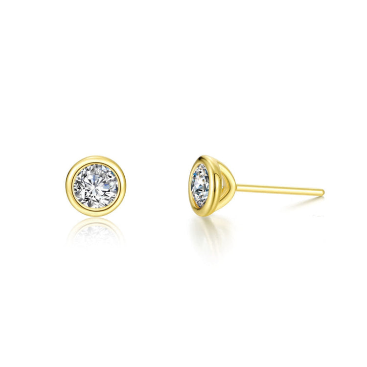 1.50 Ctw Solitaire Stud Earrings