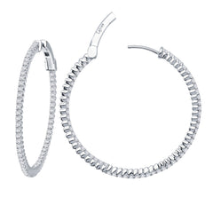 50 Mm Hoop Earrings