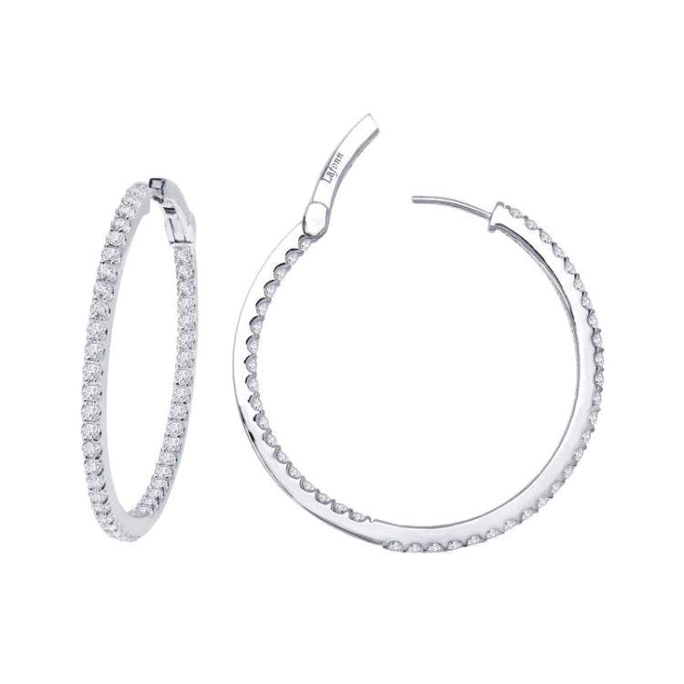 35 Mm Hoop Earrings