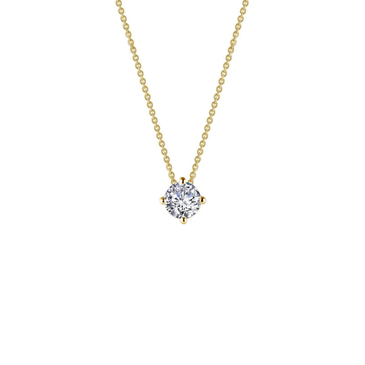 0.65 Ctw Solitaire Necklace