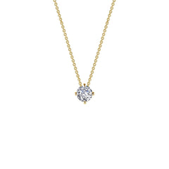 0.50 Ctw Solitaire Necklace