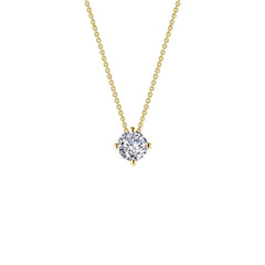 0.85 Ctw Solitaire Necklace