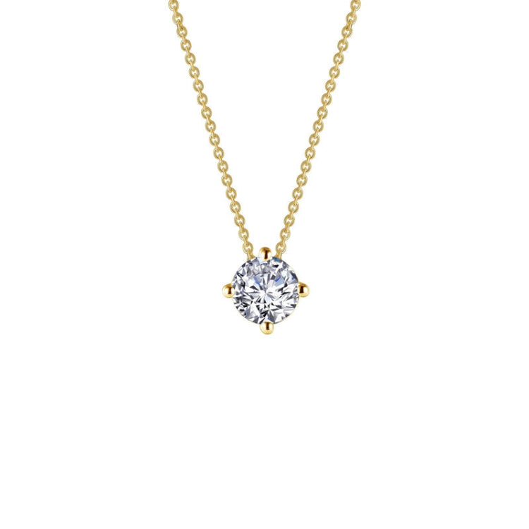 1.25 Ctw Solitaire Necklace