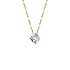 1.25 Ctw Solitaire Necklace