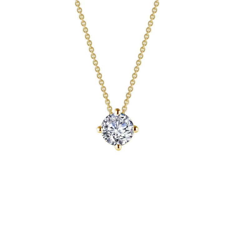 1.5 Ctw Solitaire Necklace