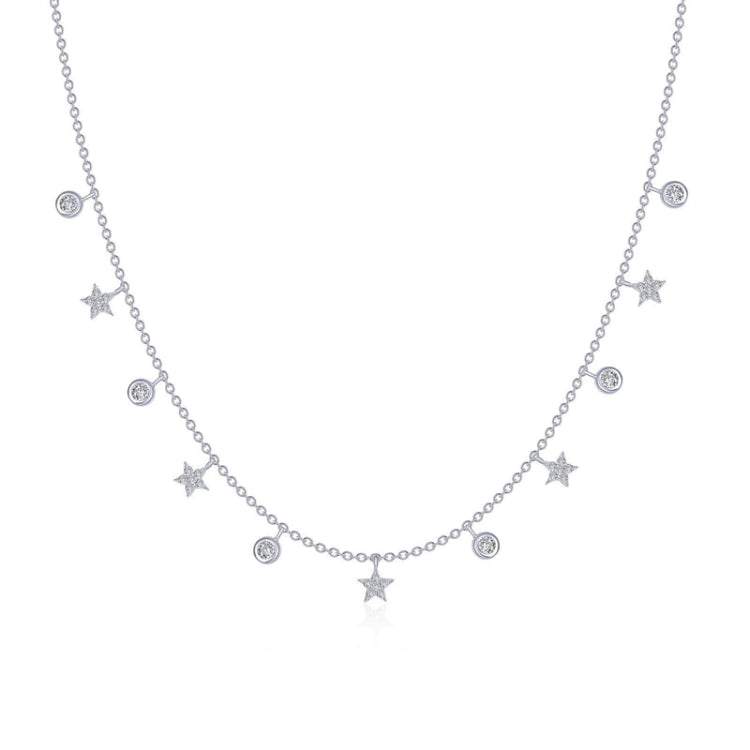 0.73 Ctw Starfall Necklace