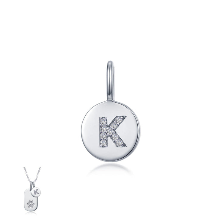 Letter K Charm