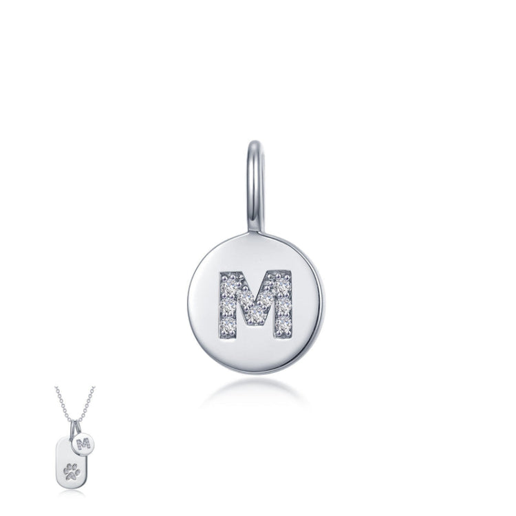 Letter M Charm