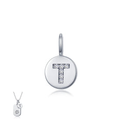 Letter T Charm