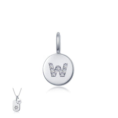 Letter W Charm