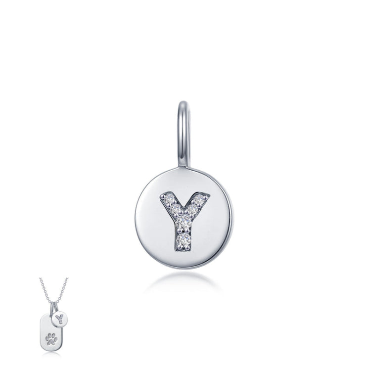 Letter Y Charm