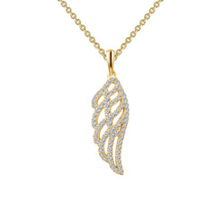 Angel Wing Pendant Necklace