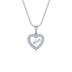 Mom Heart Necklace