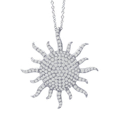 Sunburst Pendant Necklace