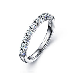 0.75 Ctw Half-Eternity Band