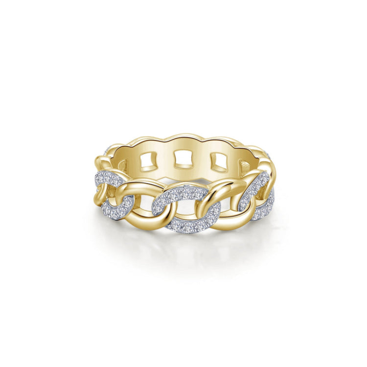 Interlocking Circles Eternity Band