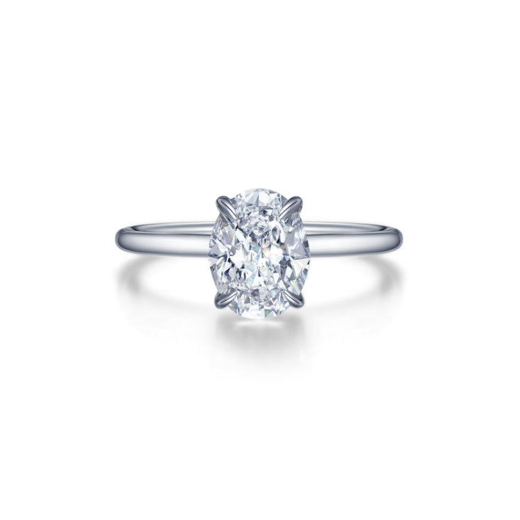 Oval Solitaire Engagement Ring