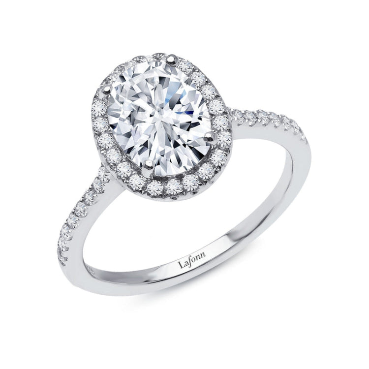 2.26 Ctw Halo Engagement Ring