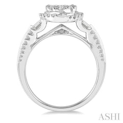 Halo Lovebright Diamond Engagement Ring