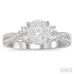 Lovebright Diamond Engagement Ring