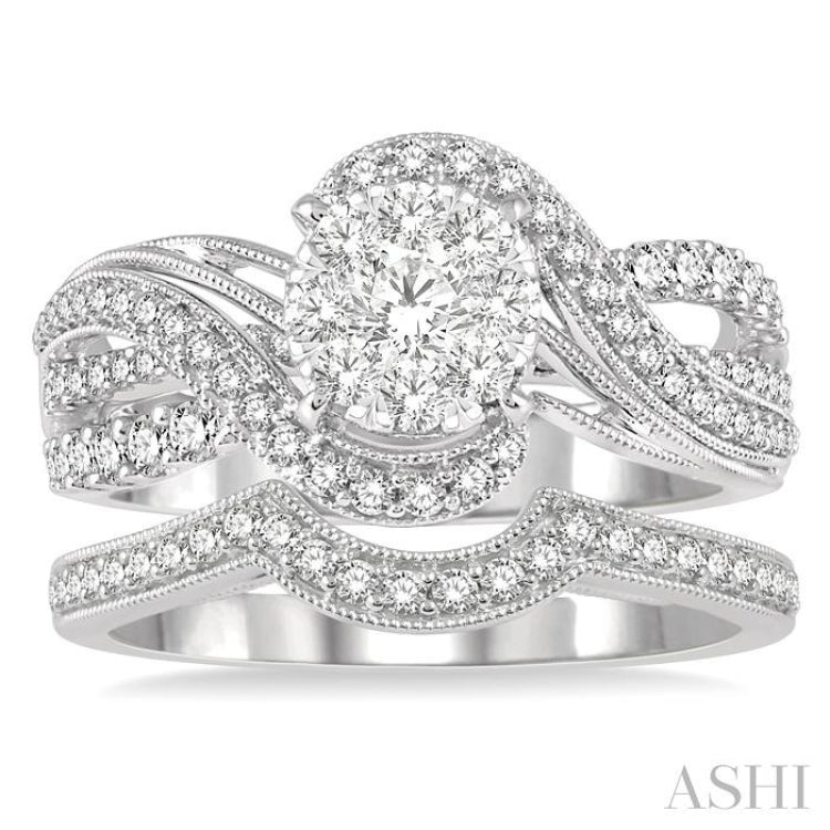 Lovebright Diamond Wedding Set