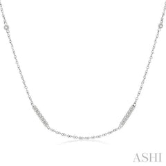 Diamond Station Necklace