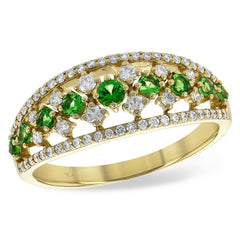 14Kt Gold Ladies Diamond Ring