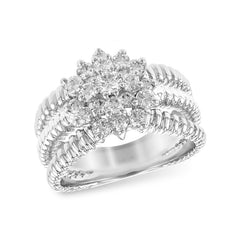 14Kt Gold Ladies Diamond Ring