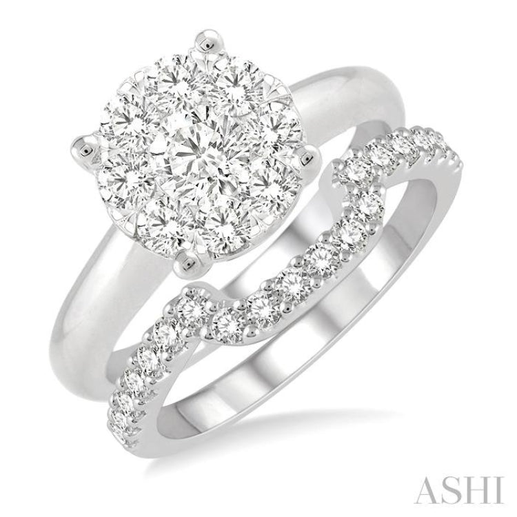 Lovebright Diamond Wedding Set