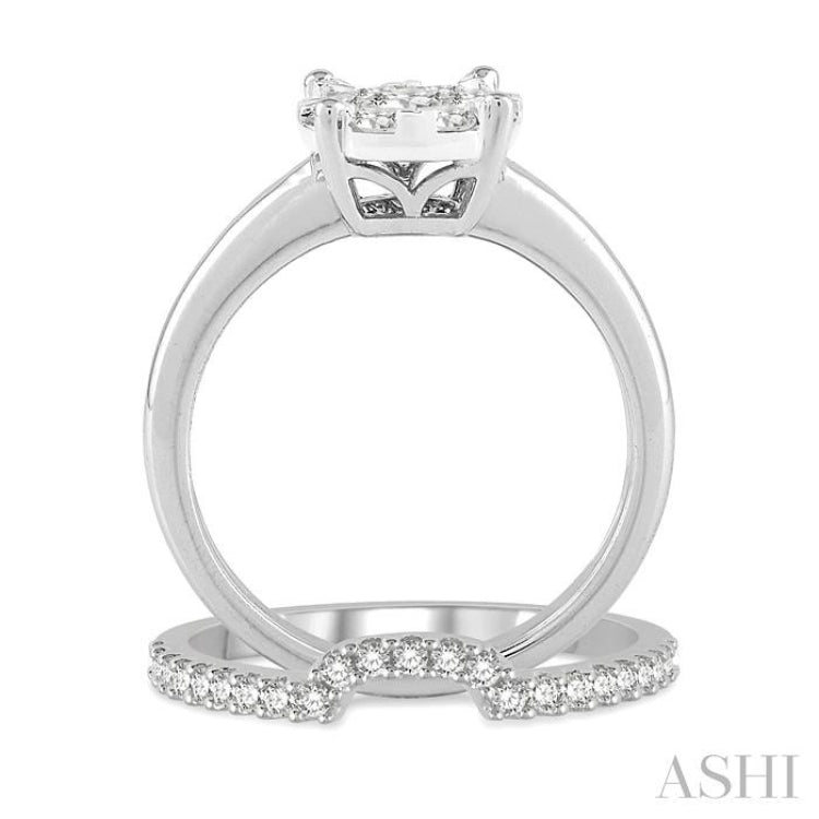 Lovebright Diamond Wedding Set