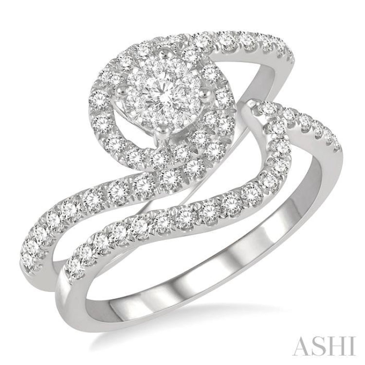 Lovebright Diamond Wedding Set