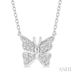 Butterfly Petite Diamond Fashion Pendant