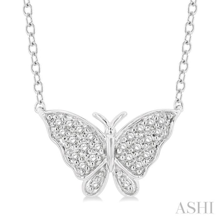 Butterfly Petite Diamond Fashion Pendant