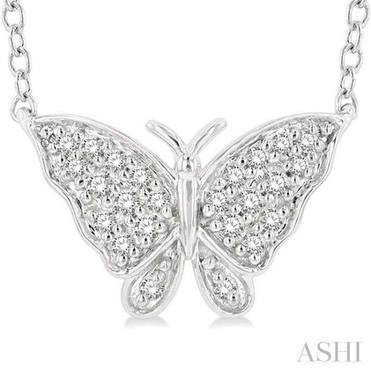 Butterfly Petite Diamond Fashion Pendant