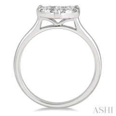 Heart Shape Lovebright Essential Diamond Engagement Ring