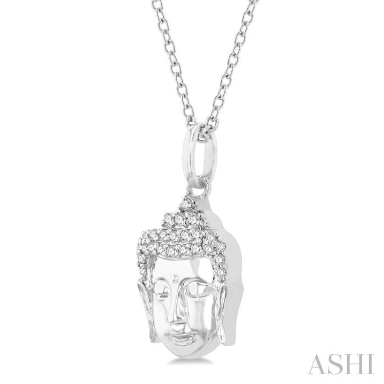 Buddha Petite Diamond Fashion Pendant