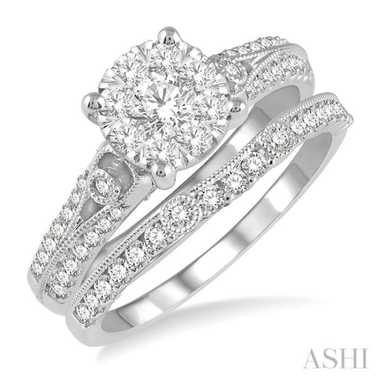 Lovebright Diamond Wedding Set