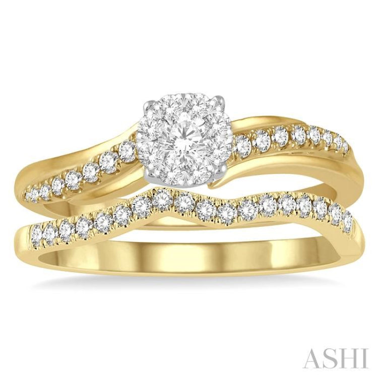 Lovebright Diamond Wedding Set