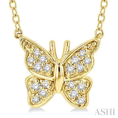 Butterfly Petite Diamond Fashion Pendant