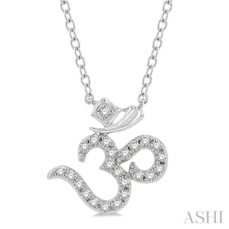 'Om' Petite Diamond Fashion Pendant