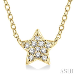 Star Petite Diamond Fashion Pendant