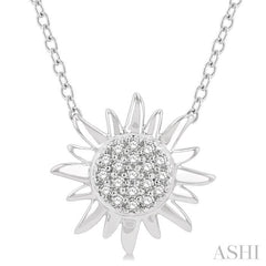 Sun Petite Diamond Fashion Pendant