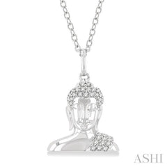 Buddha Petite Diamond Fashion Pendant