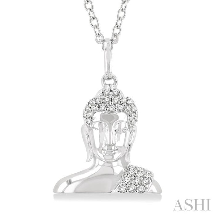 Buddha Petite Diamond Fashion Pendant