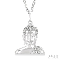 Buddha Petite Diamond Fashion Pendant